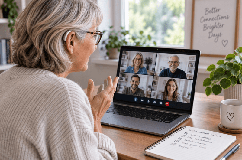 How to Make Zoom Calls Easier When Hearing Is a Challenge